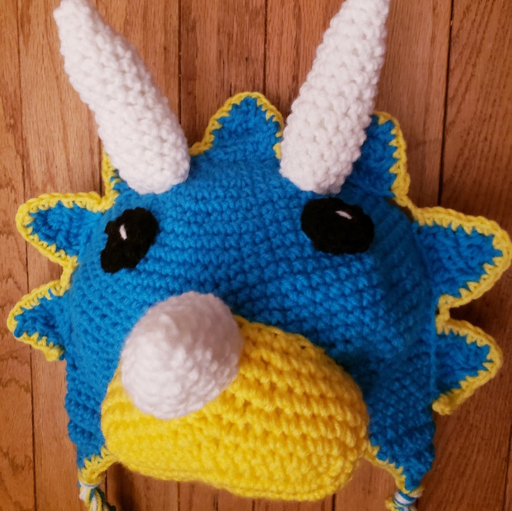 Crochet Dinosaur Hat